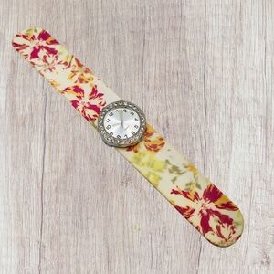 Floral Patterned Women's Watch